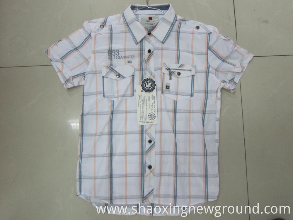 Cotton Check Shirt